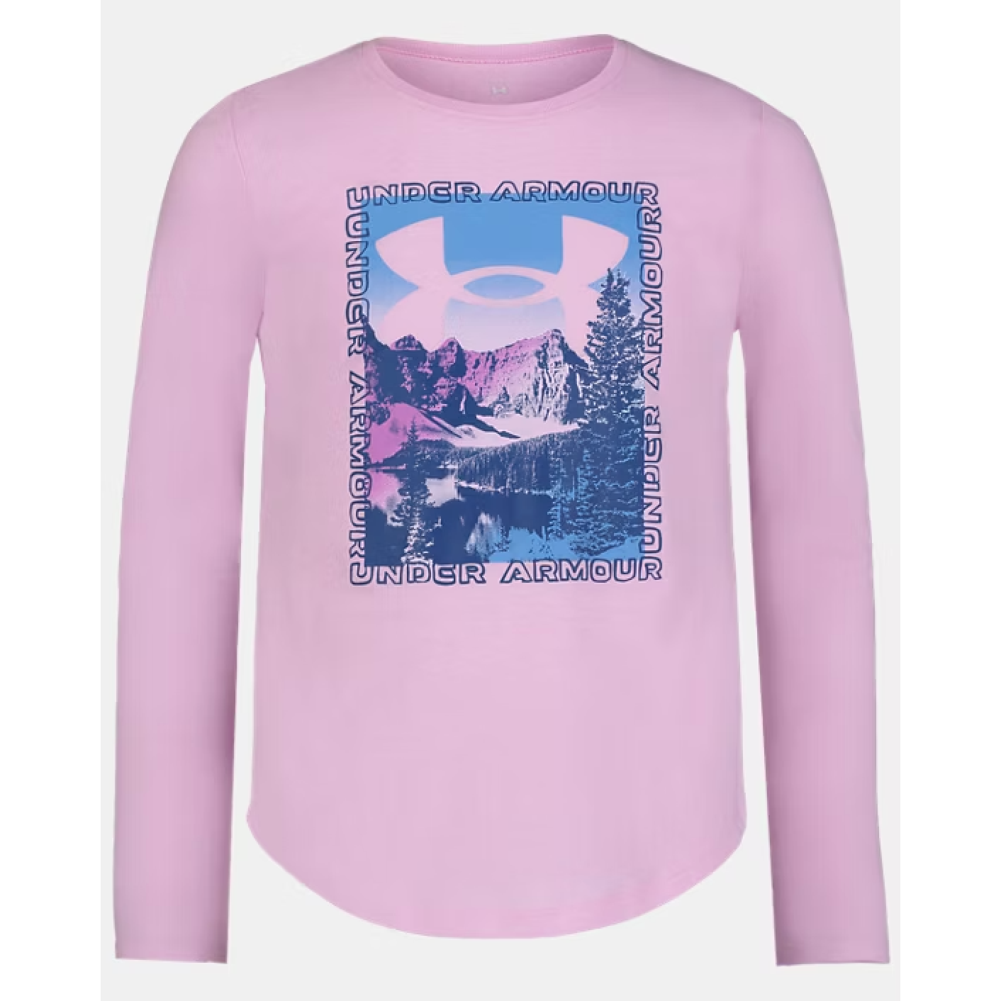 Under Armour Youth Girls' UA Lookout View Stellar Pink T-Shirt