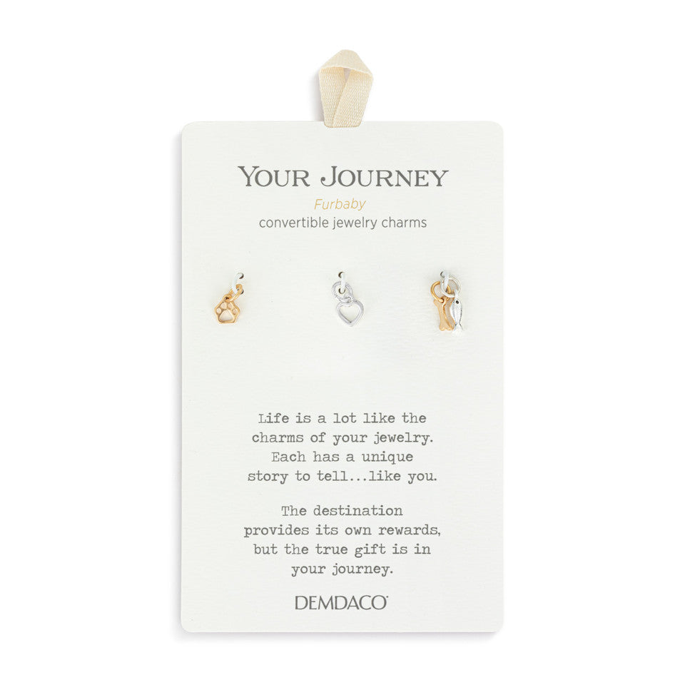Demdaco 4-Piece Pet Themed Journey Charms Set