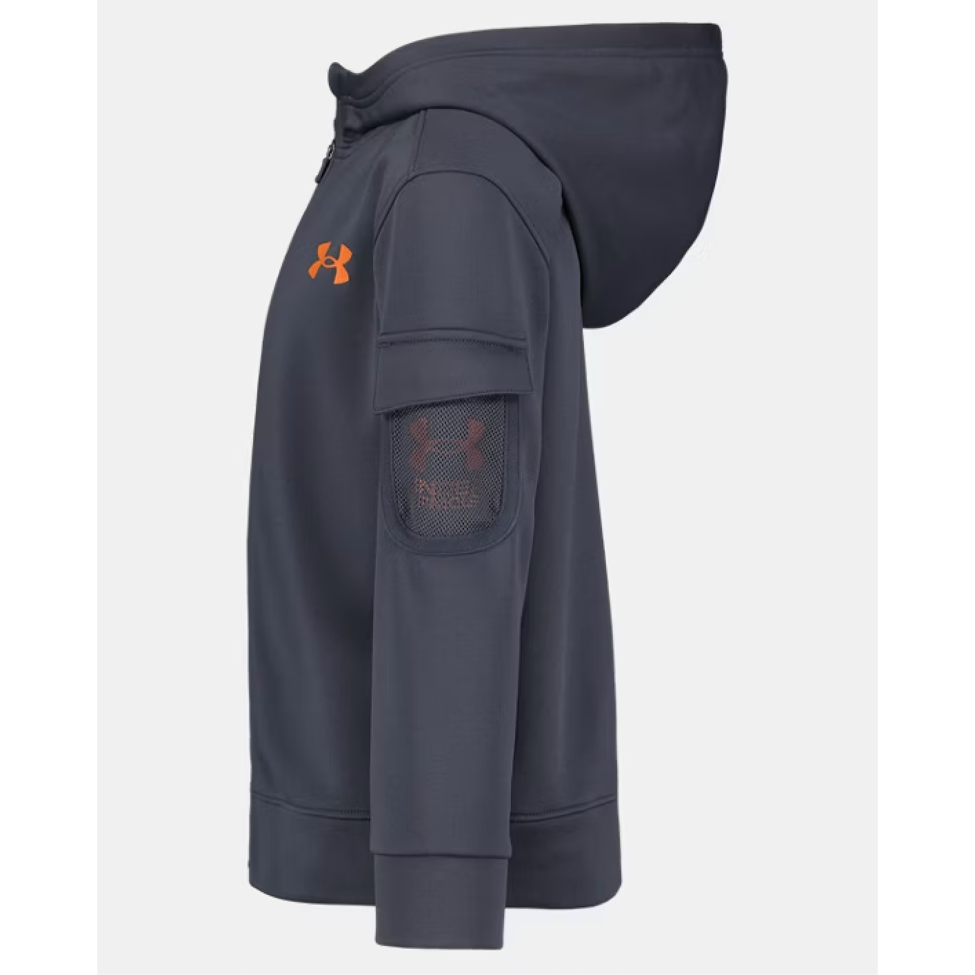 Under Armour Boys' Mesh Pocket Fleece Zip-Up Hoodie - Great Deal