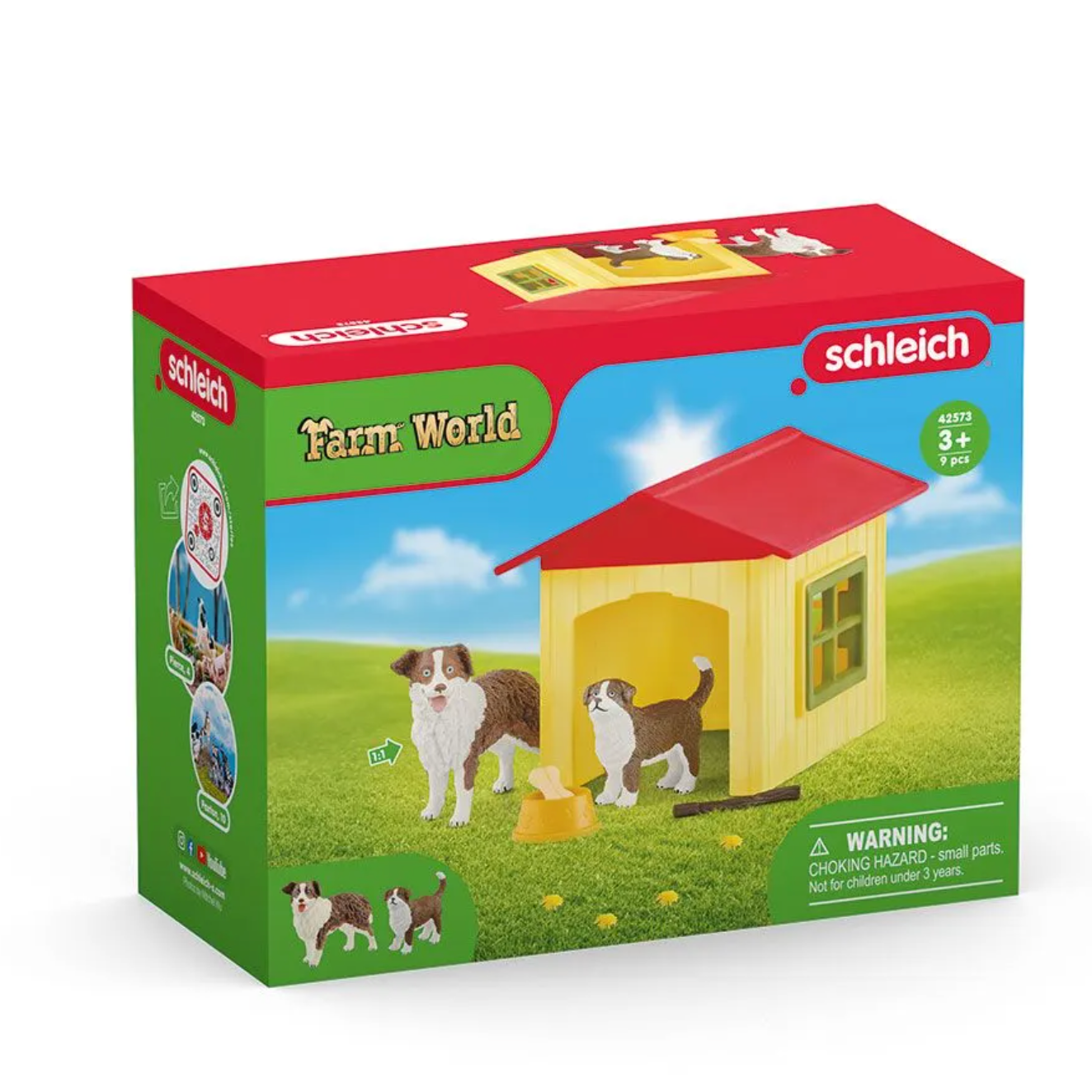 Hot Deal! Schleich Farm World Play Set: Friendly Dog House for Kids' Farm Adventures