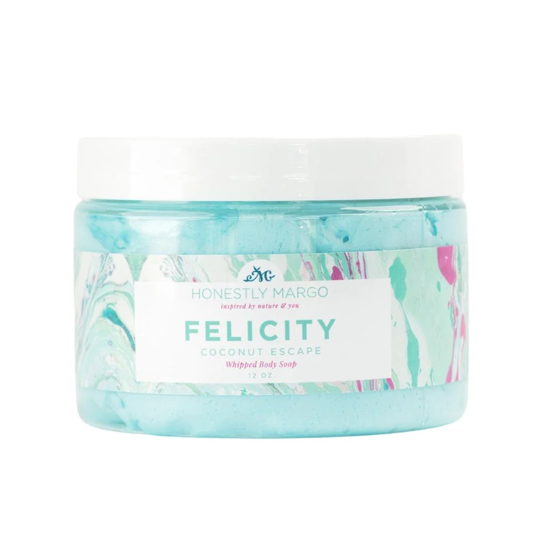 Honestly Margo Coconut Escape Felicity: Ultra - Moisturizing Whipped Body Soap