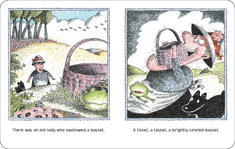 Hot Sale! Scholastic's Easter Board Book - There Was An Old Lady Who Swallowed A Chick!