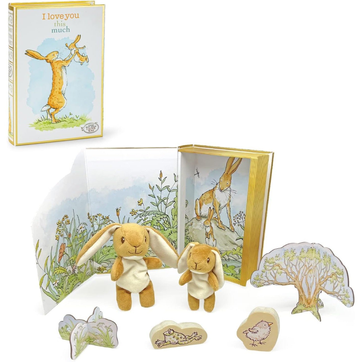 Hot! Kids Preferred Guess How Much I Love You Playset