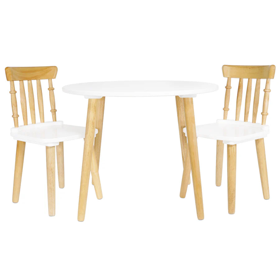 Le Toy Van Kids' Sustainable Wooden Table and Chairs Set - Ideal Gift