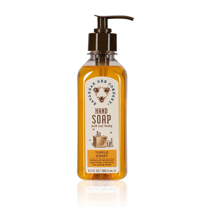 Savannah Bee Company 9.5oz Tupelo Honey Hand Soap - Blissful Fragrance, Skin - Softening