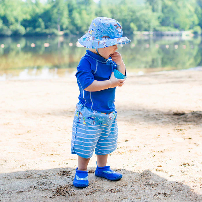 I Play Navy Water Shoes - Ideal for Toddlers