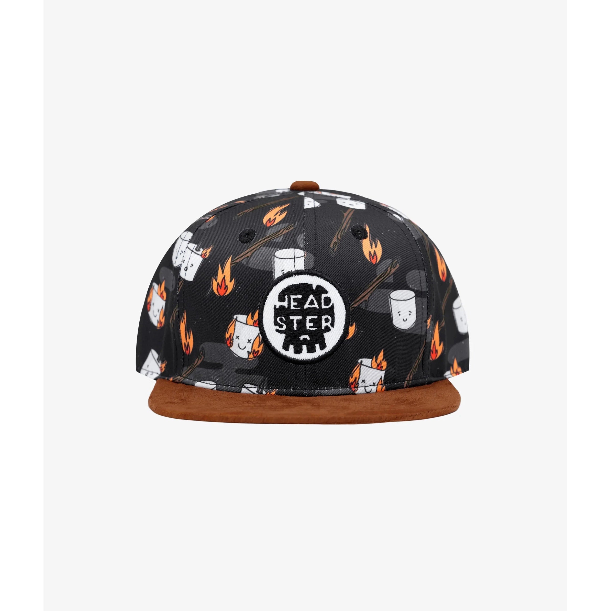 La Charbonne Kids' Roasted Snapback Hat - UPF50 Protection, Adjustable for Growing Children