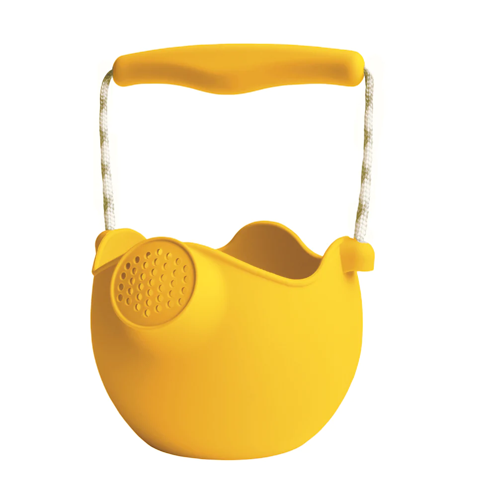 Mustard Scrunch Silicone Watering Can - Roll, Fold & Scrunch! Great Deal