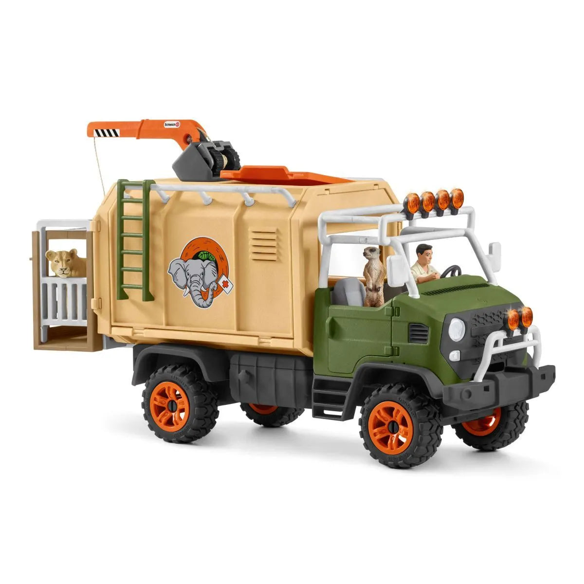 Schleich Animal Rescue: Large Truck Set - Ideal Gift!