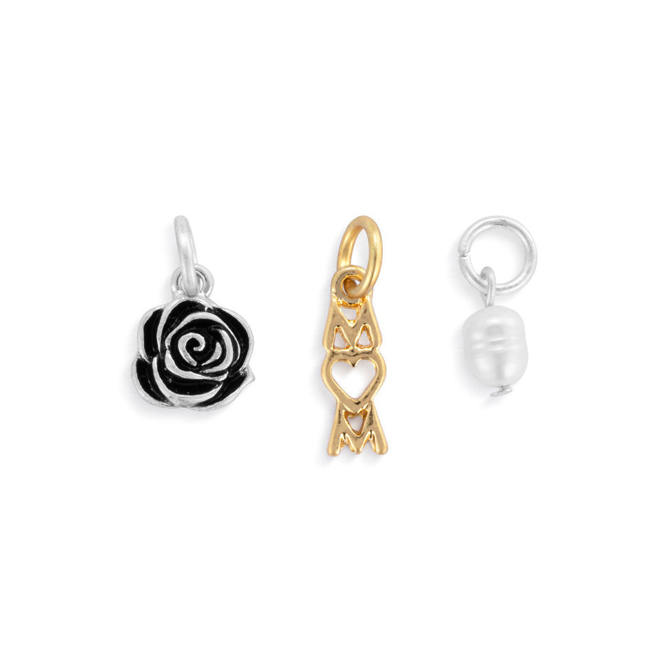 Demdaco 3-Piece Mom Journey Charm Set