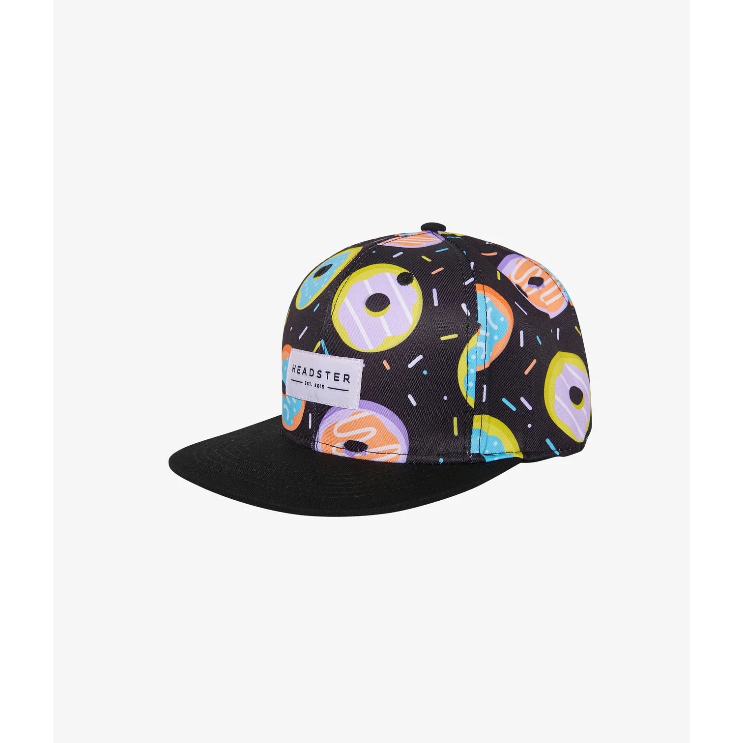 Hot Deal! Headster Kids Black Donut Snapback