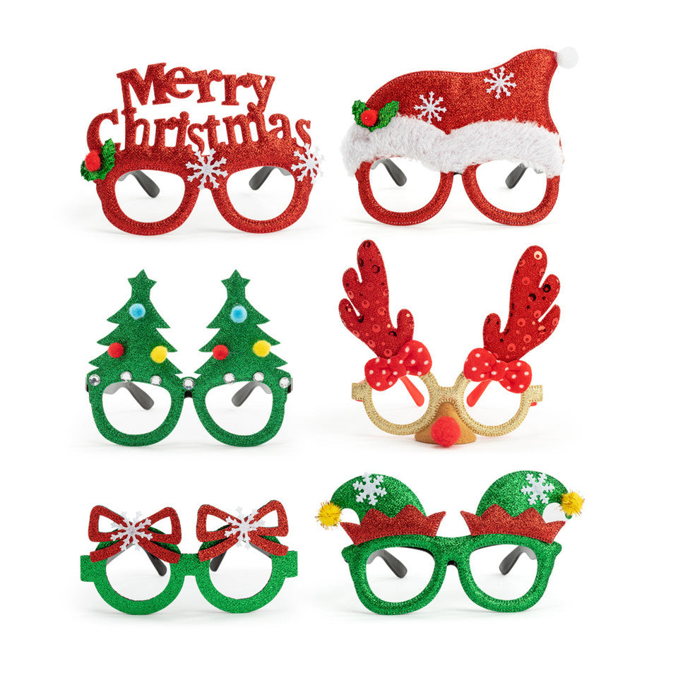 Hot Sale! Demdaco Playful Merry Christmas Themed Eyeglasses for Festive Fun