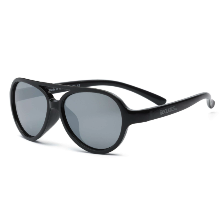 Unbreakable Real Shades Sky Sunglasses with 100% UVA & UVB Protection - Sky Black
