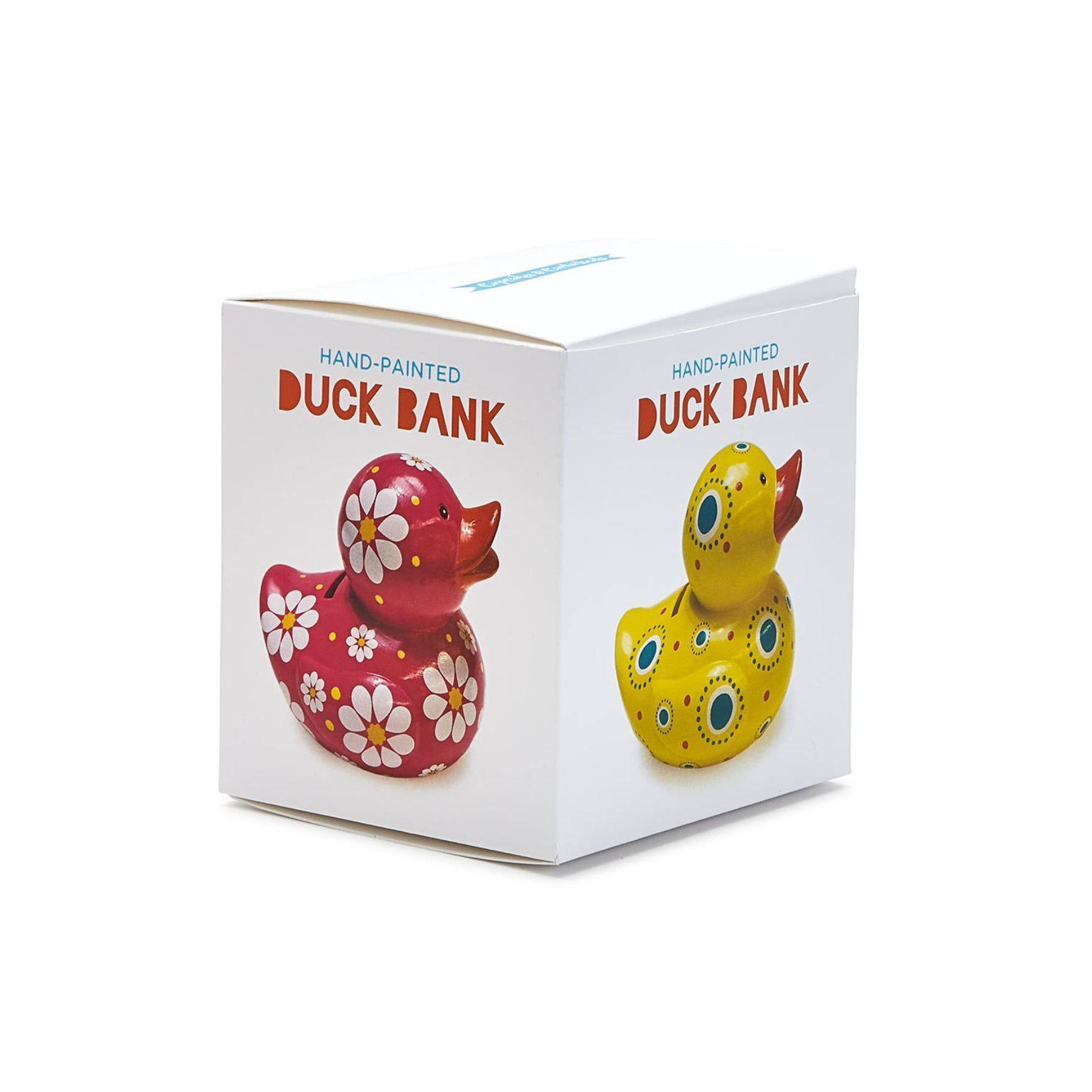 Adorable Ceramic Duckie Money Bank with Assorted Colors for Kids