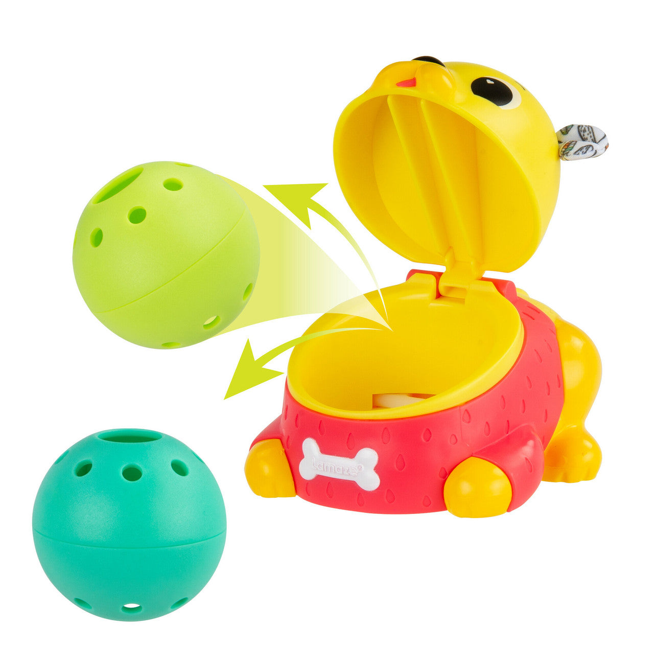 Lamaze Interactive Crawl & Chase Pug Ball Launcher Toy