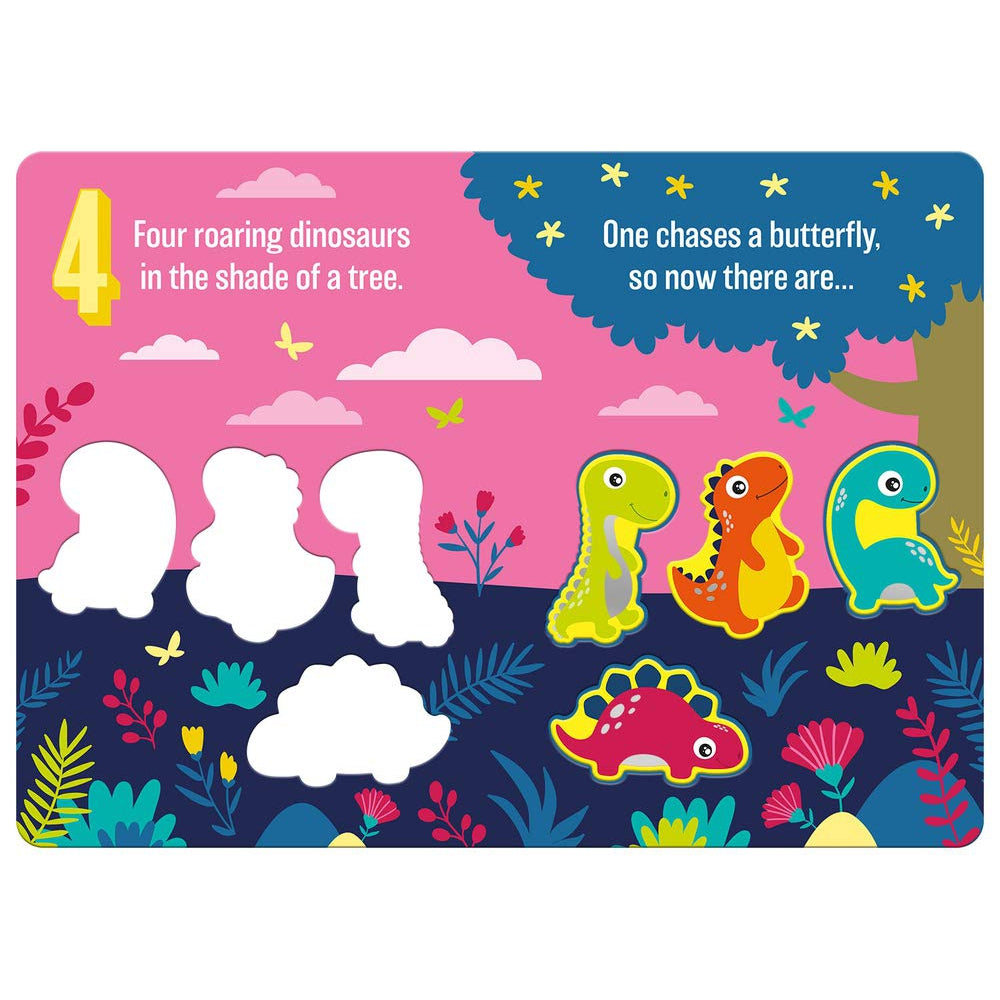 Imagine That Publishing: Five Adorable Roaring Dinosaur Board Book for Early Learning