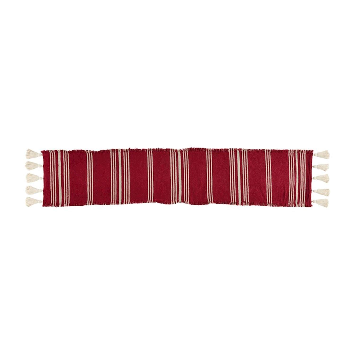 Hot Deal! Mud Pie Christmas Red Table Runner