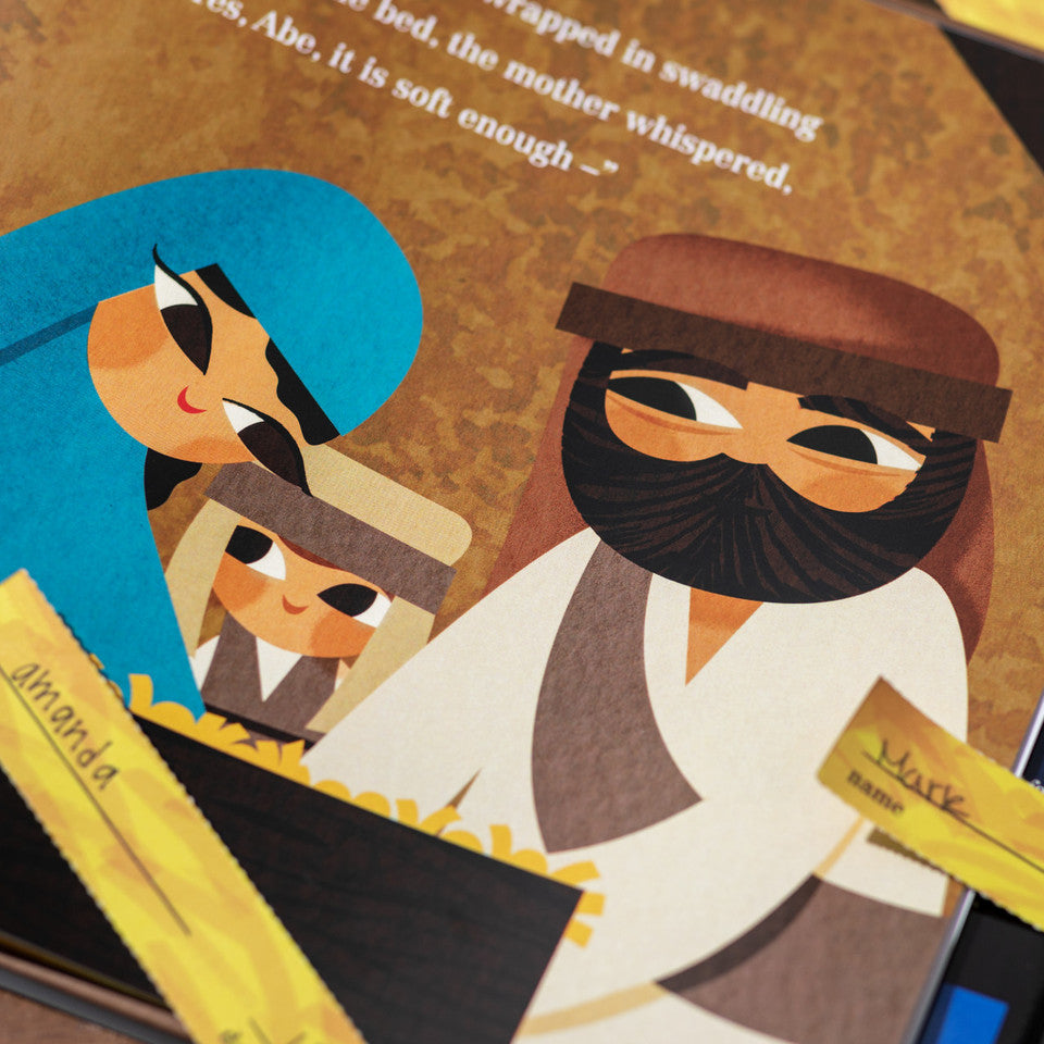 Exclusive Demdaco Christmas Set - Happy Birthday Jesus with Interactive Manger Experience