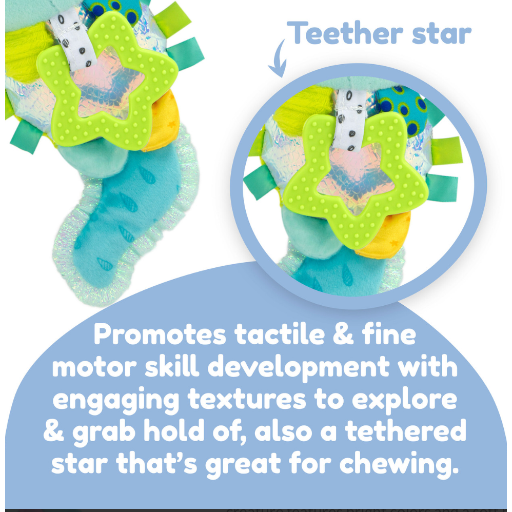 Lamaze® Alise the Axolotl Soft Baby Toy - Ideal for Early Learning and Travel