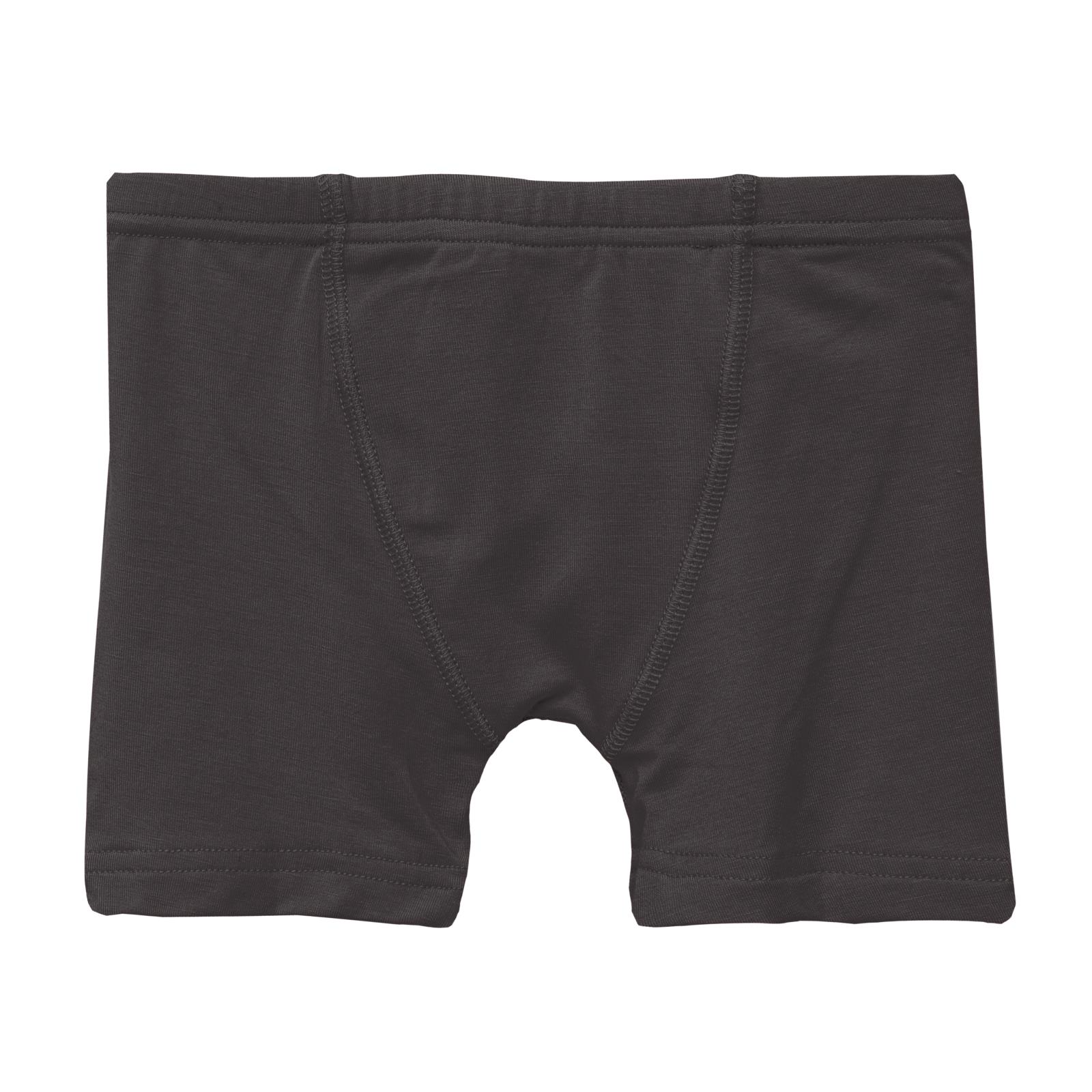 Midnight Kickee Boy's Super-Soft Boxer Briefs