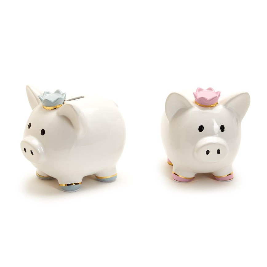 Charming Crown Piggy Bank for Kids - Ideal Gift