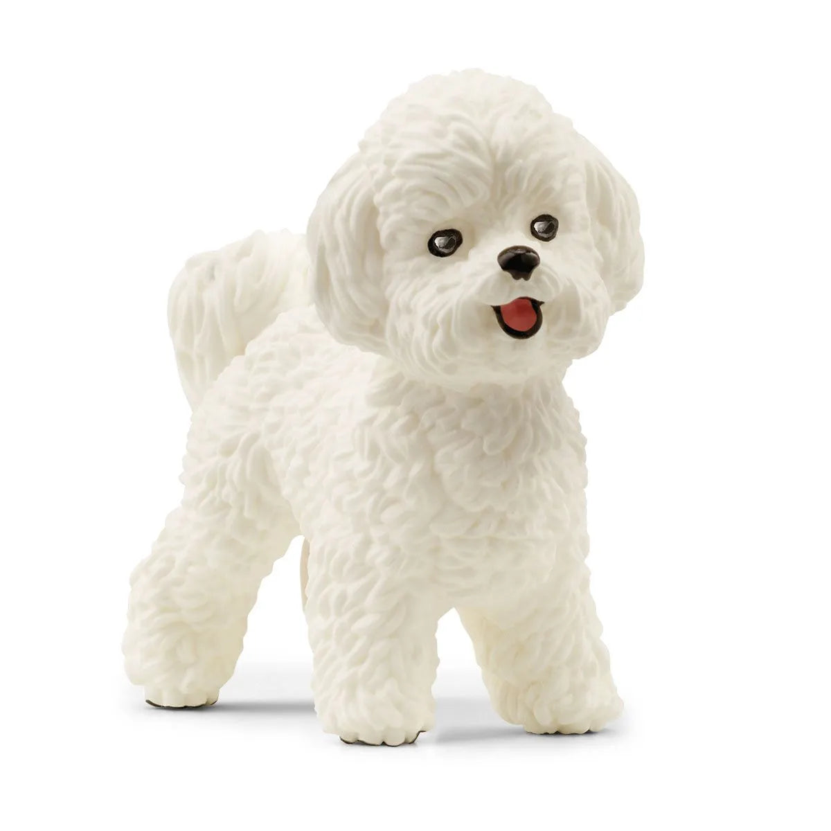Schleich Fluffy Bichon Frise Toy - Adorable and Loyal Playmate