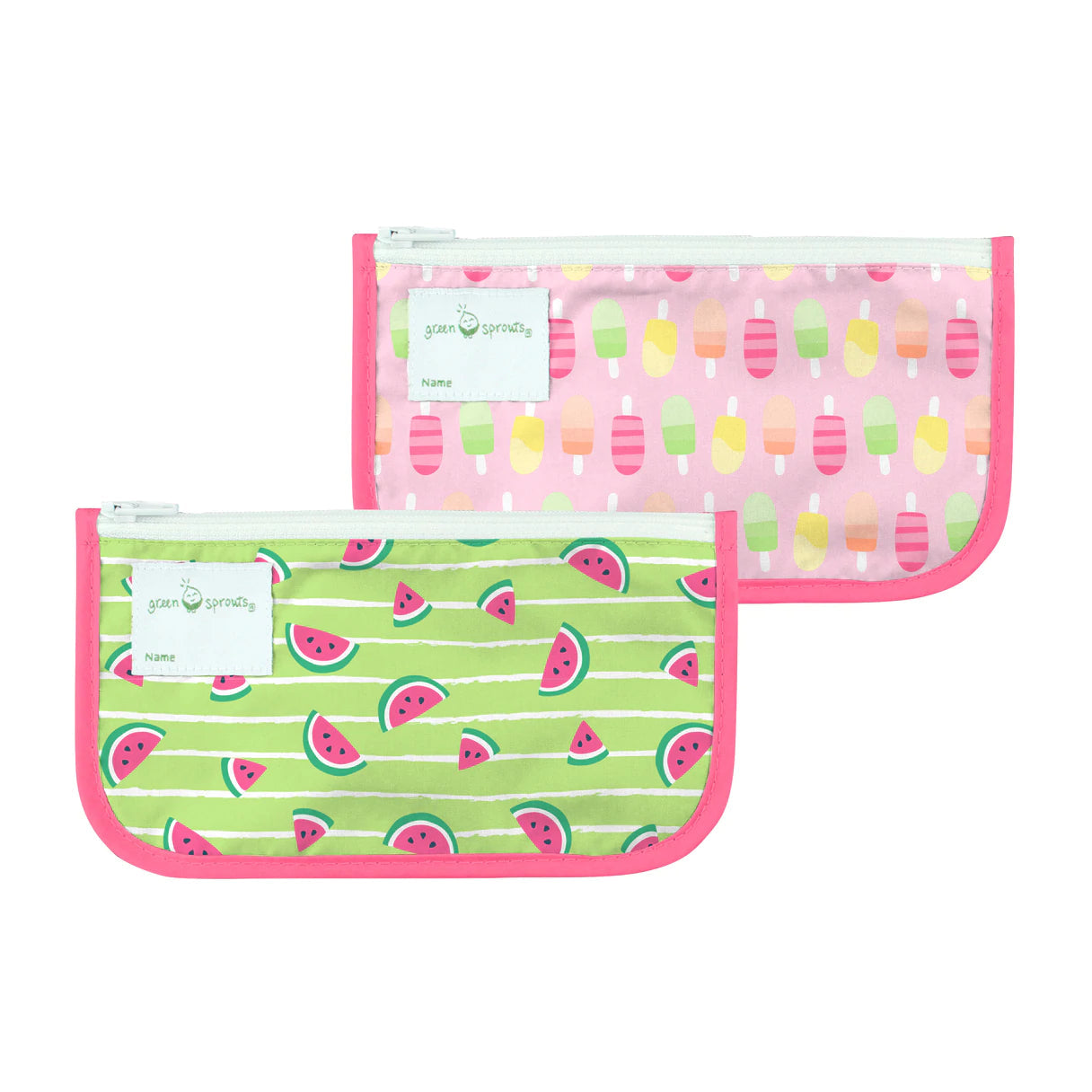 2-Pack Reusable Snack Bags: Safe, Convenient & Eco-Friendly