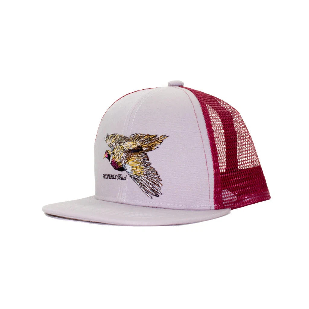 Get Stylish! Properly Tied Youth Pheasant Trucker Hat - A Blend of Comfort & Fashion