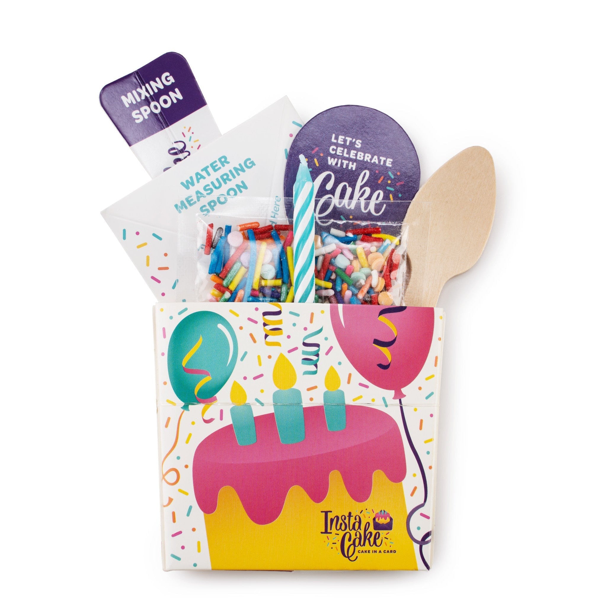 Hot Deal! InstaCake Confetti Vanilla Celebration Cake Kit