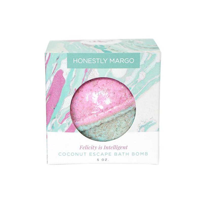 Honestly Margo Coconut Escape Felicity: Luxury Handmade Bath Bomb