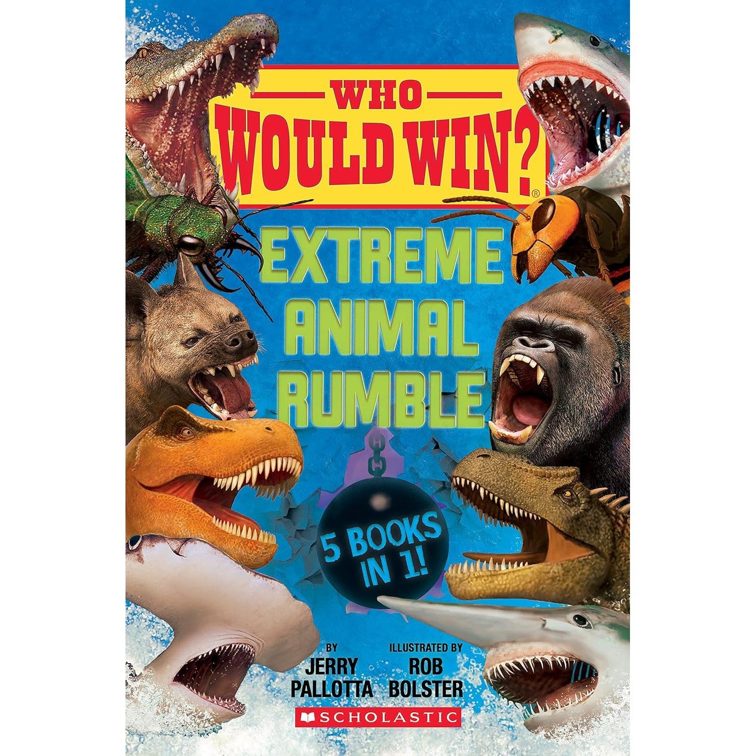 Scholastic: Extreme Animal Rumble - 5-Book Hardcover Collection