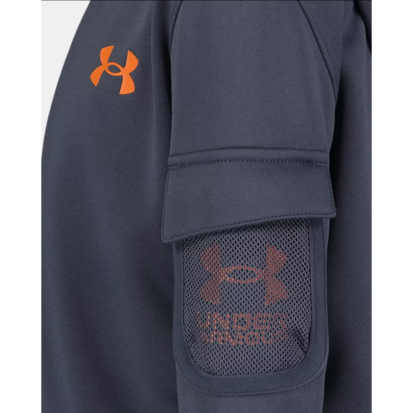Under Armour Boys' Mesh Pocket Fleece Zip-Up Hoodie - Great Deal