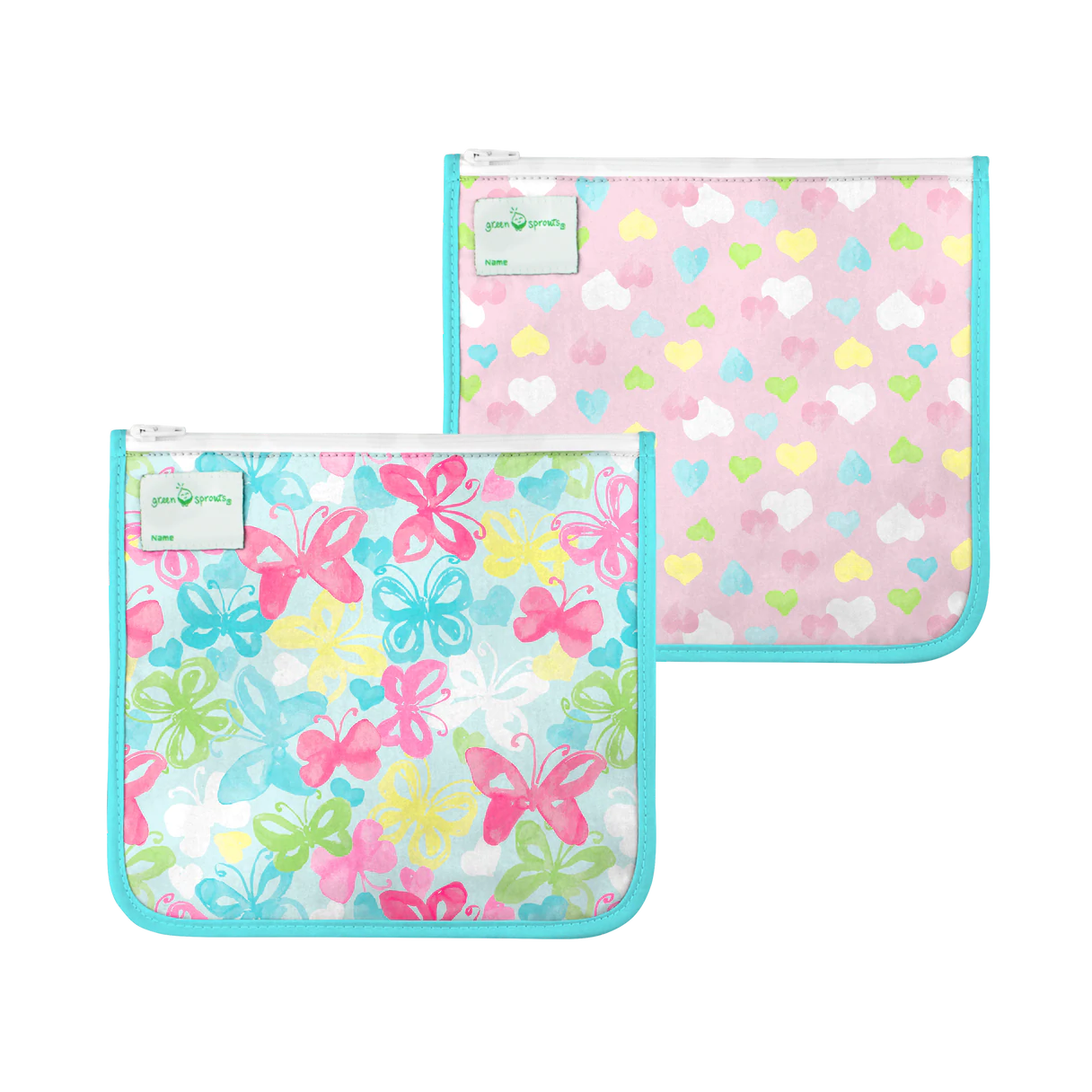 GREAT DEAL! 2-Pack Reusable Insulated Sandwich Bags for Babies, Toddlers & Adults