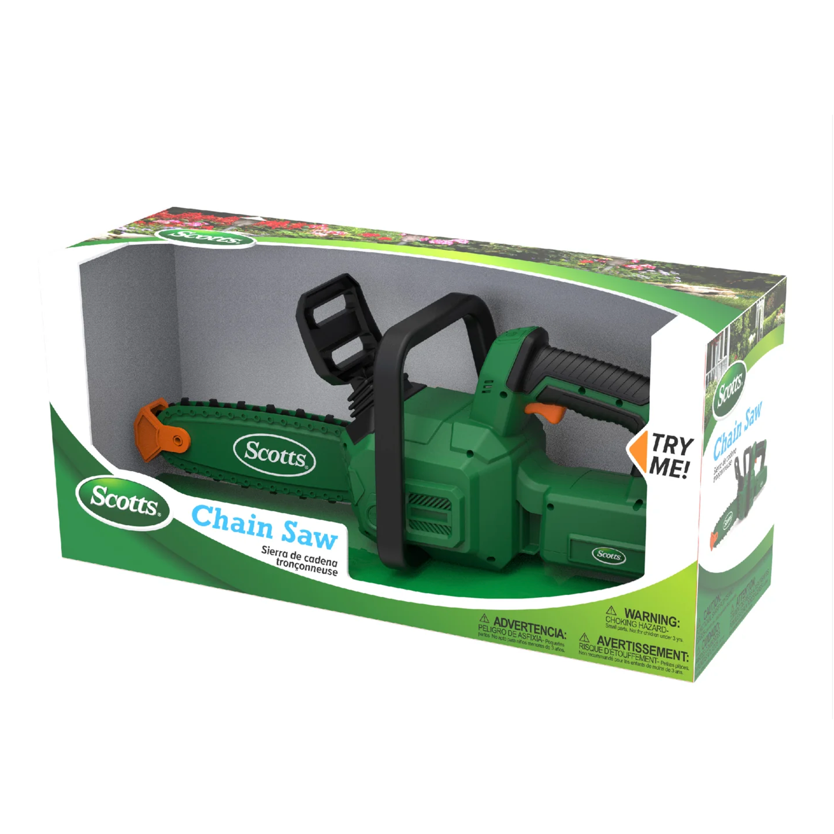 Scotts Deluxe Battery-Operated Chain Saw Toy - Ideal Gift for Young Outdoor Enthusiasts