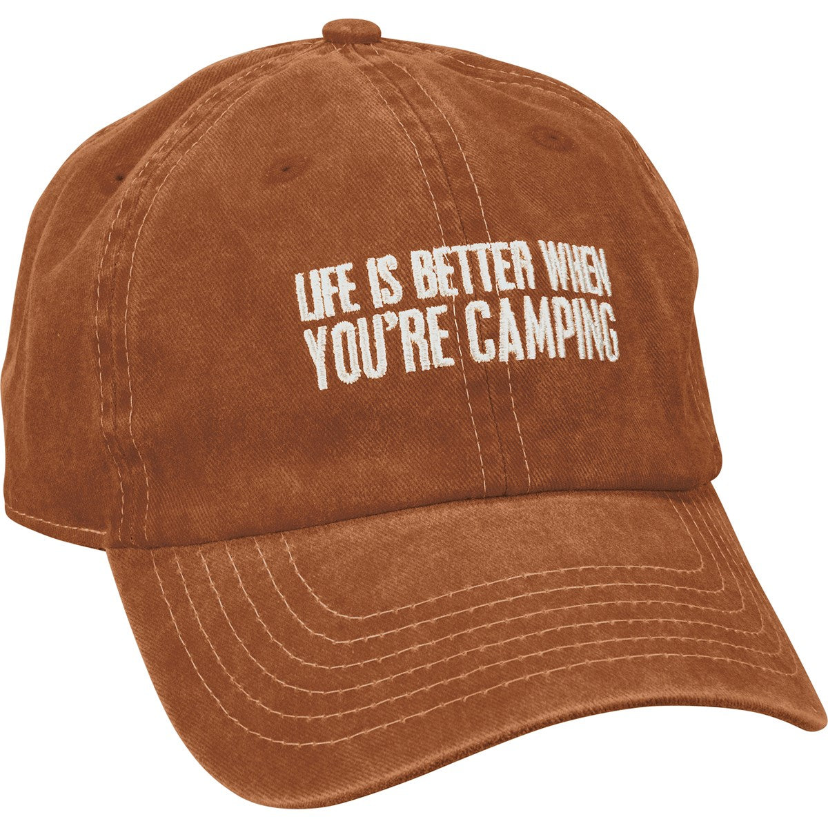 Hot! Primitives By Kathy Camping Baseball Cap