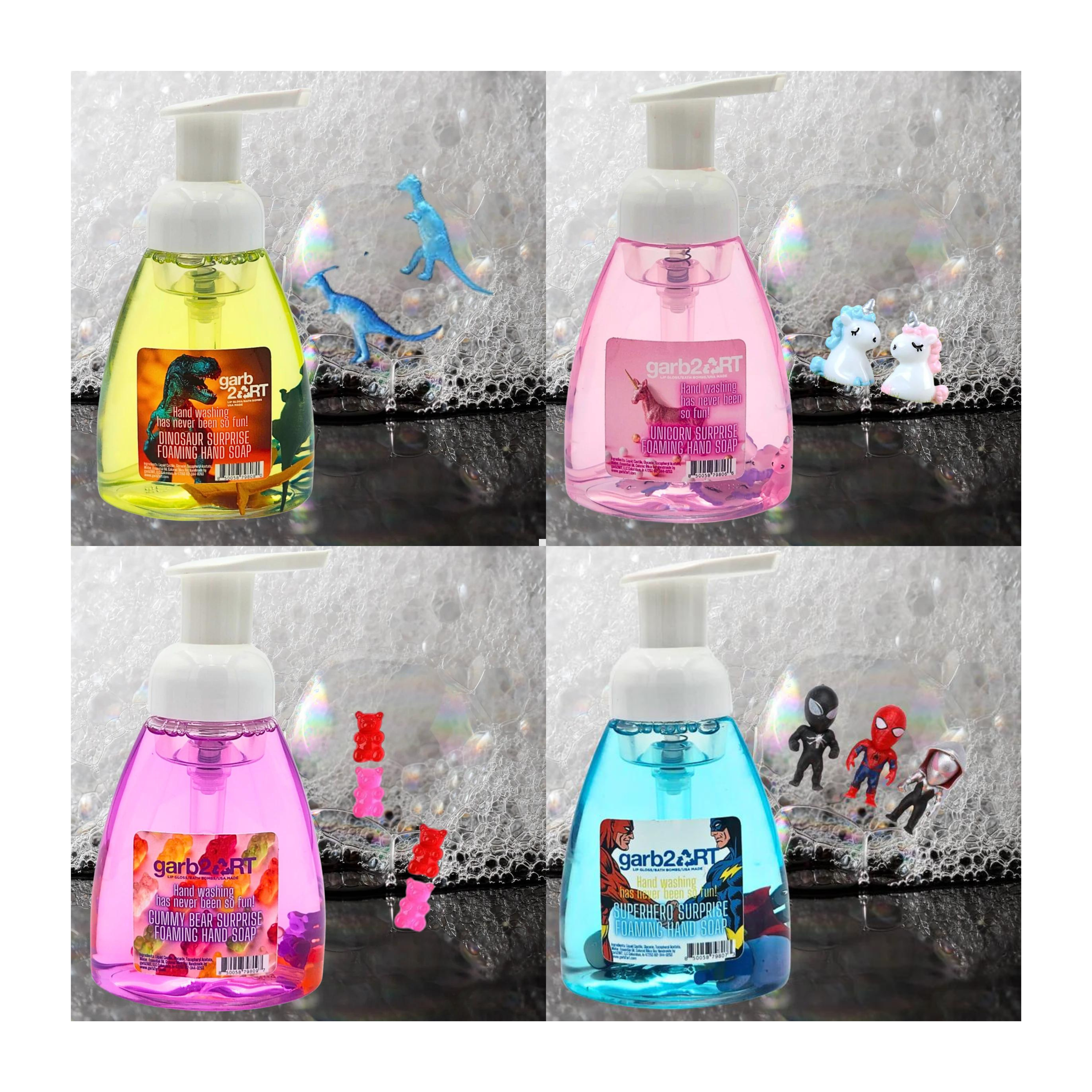 Garb2Art Foaming Hand Soap - Fun & Natural!