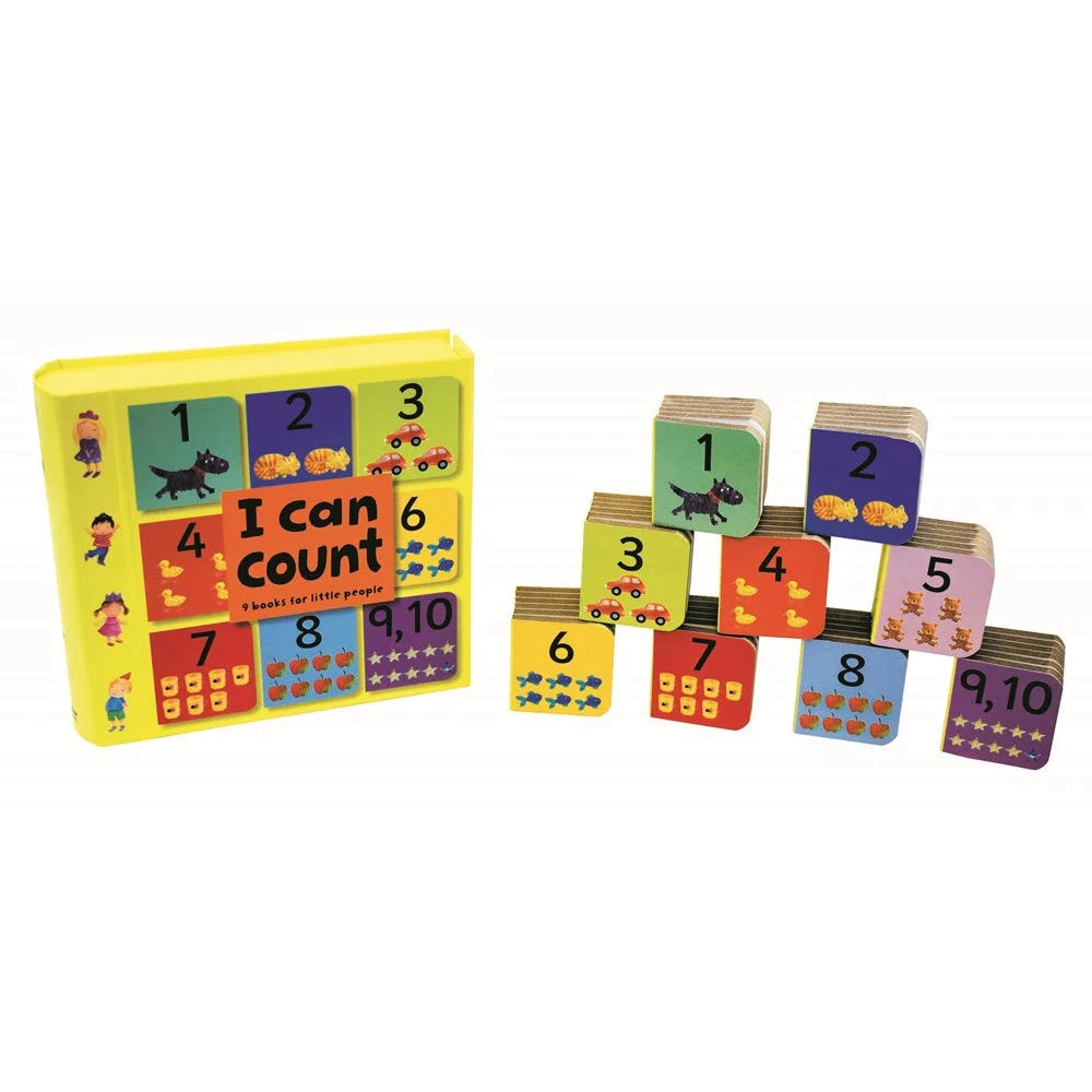 Hot Sale! Kane Miller's Set of 9 Mini Board Books: 'I Can Count' for Little Ones