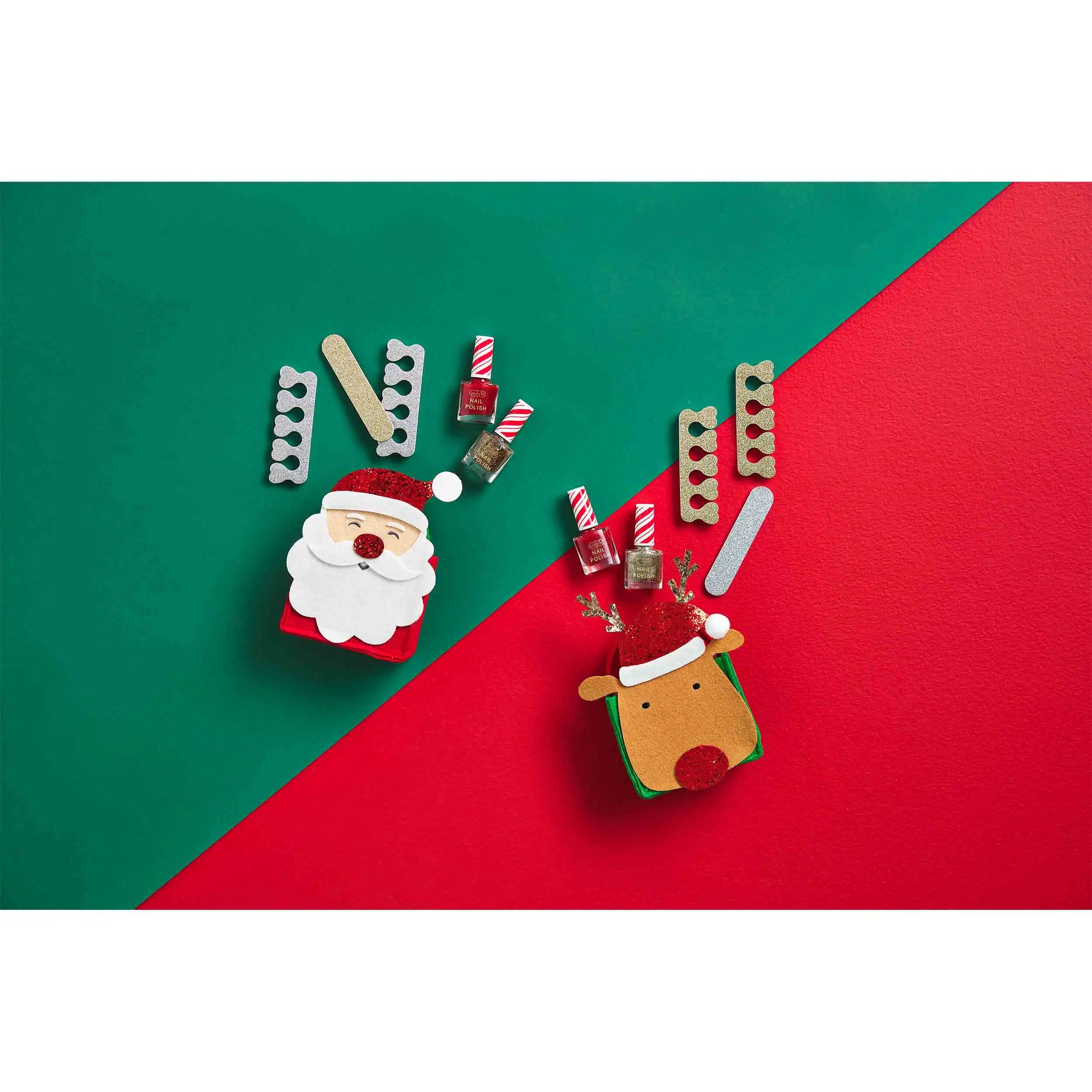 Mud Pie Christmas Nail Polish Set for Kids