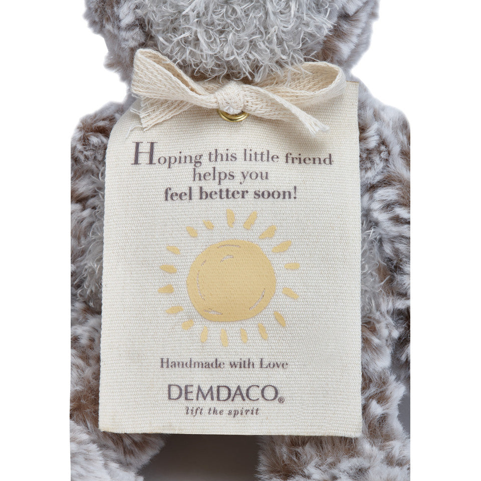 Demdaco Mini Giving Bear - Feel Better: Adorable Fluffy Companion on Sale