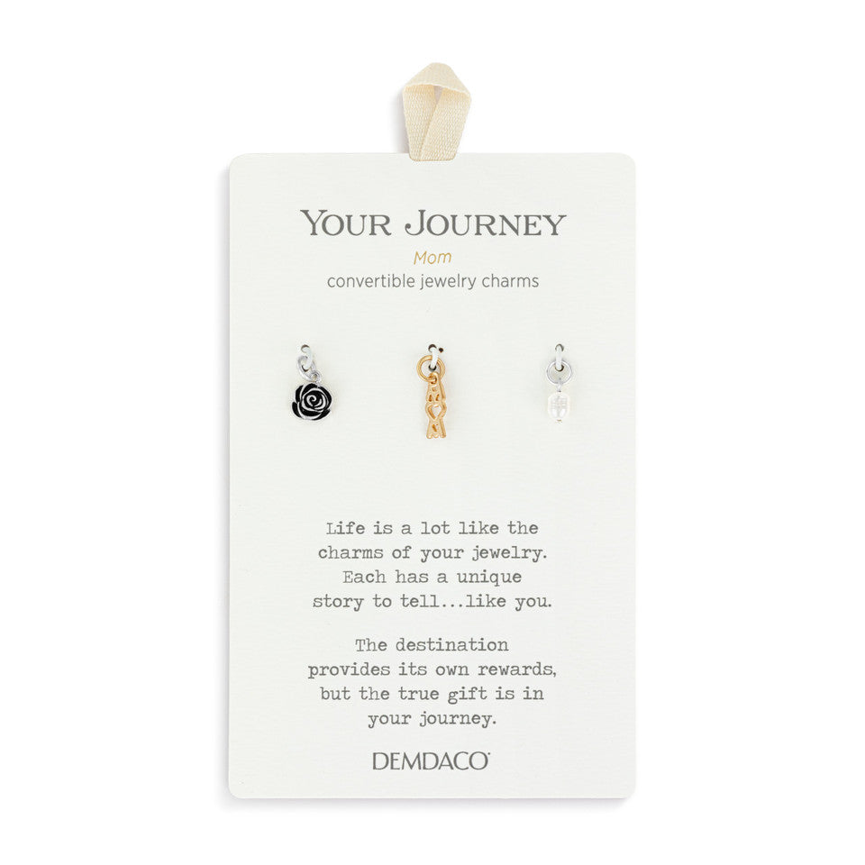 Demdaco 3-Piece Mom Journey Charm Set
