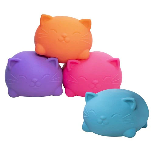 Schylling NeeDoh Cool Cats: Adorable Squishy Stress - Relief Fidget Toys