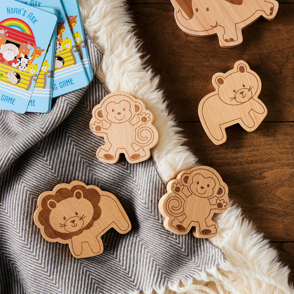 Demdaco Noah's Ark Educational Stacking Blocks for Kids