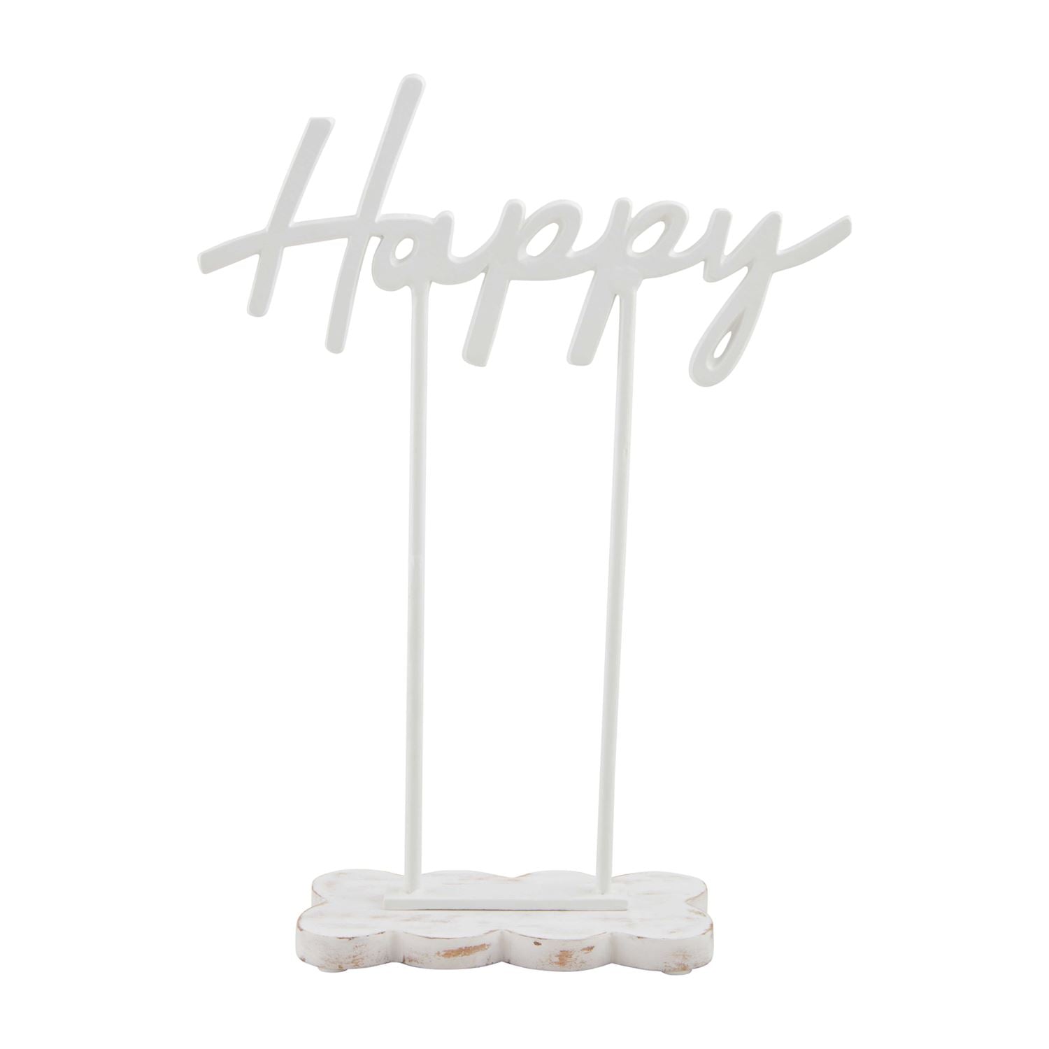 Hot! Mud Pie Cast Aluminum Word Sitter