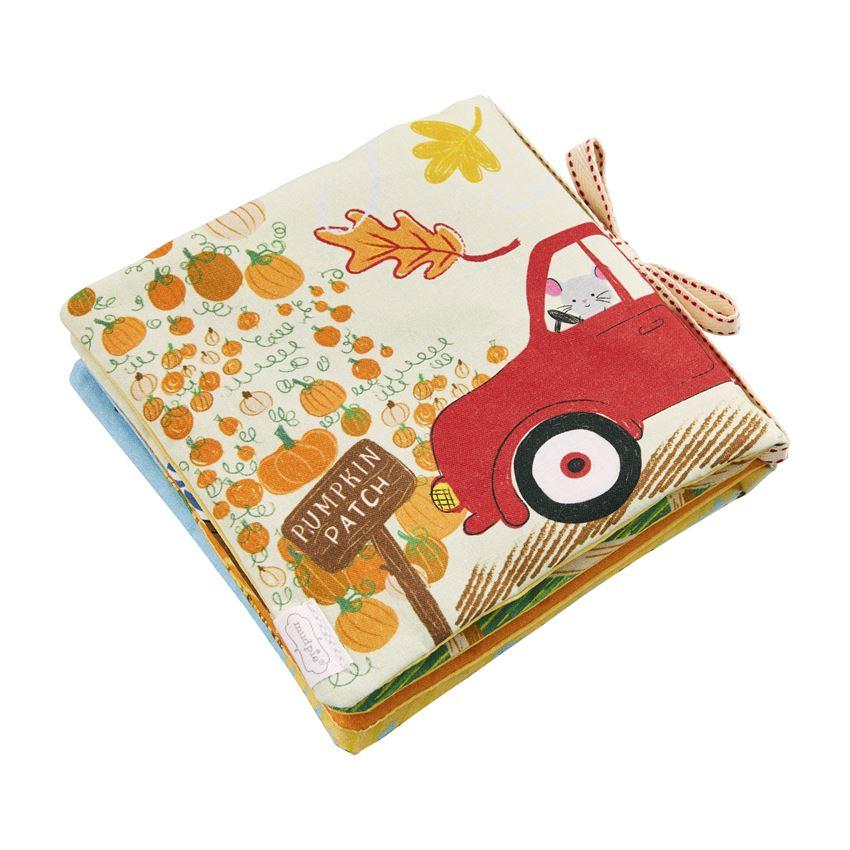 Hot! Mud Pie Pumpkin Patch Pin Soft Book for Ages 3+