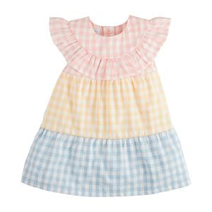 Spring Sale! Mud Pie Tiered Gingham Dress