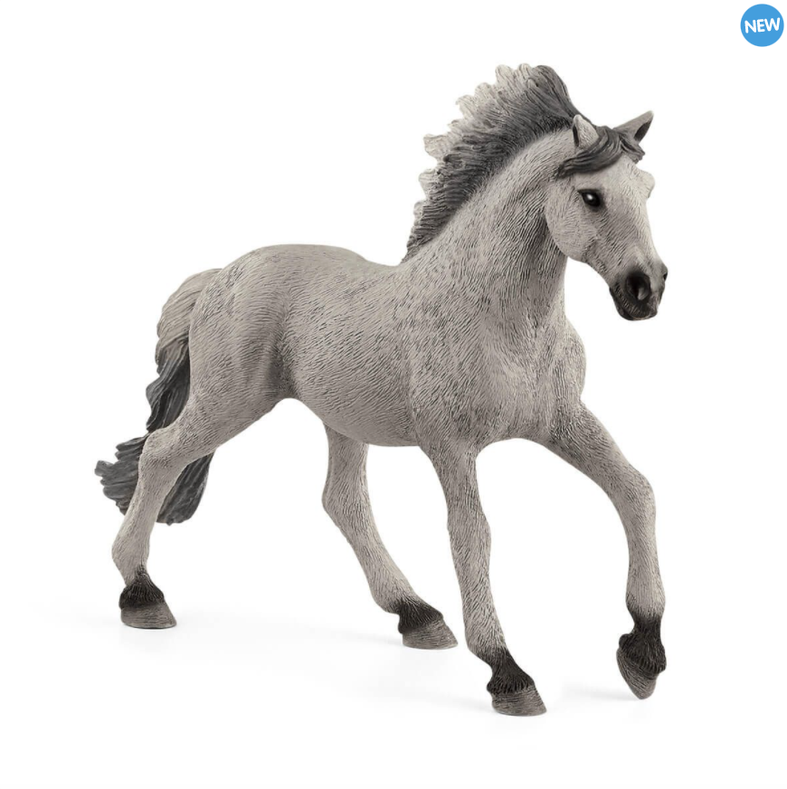 Schleich Realistic Sorraia Mustang Stallion Figurine for Kids