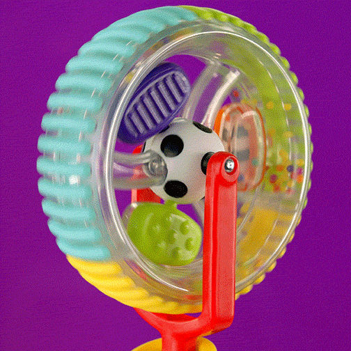 Hot Sale! Sassy Baby Toy - Wonder Wheel Tray for 6+ Months