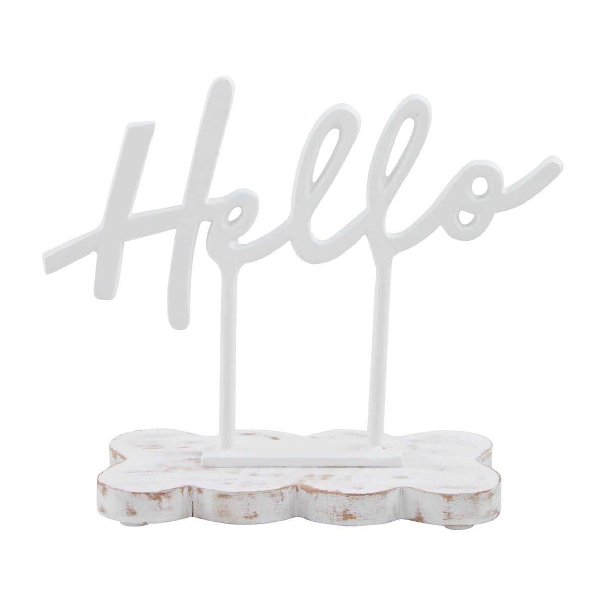 Hot! Mud Pie Cast Aluminum Word Sitter