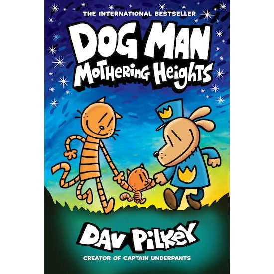 Hot Deal! Scholastic's Dog Man #10 - Mothering Heights Graphic Novel (Hardcover)