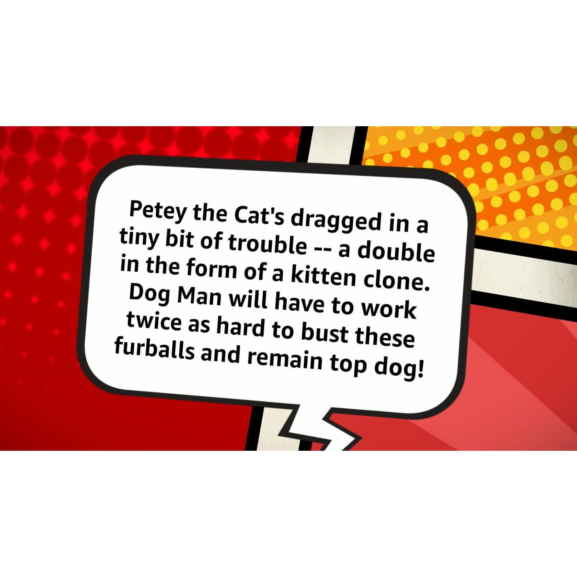 Hot Deal! Scholastic's Dog Man #3 - A Graphic Novel Hardcover: A Tale of Two Kitties